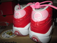 Image of Reebok Question Mid "Scarlet/Light Pink" GS
