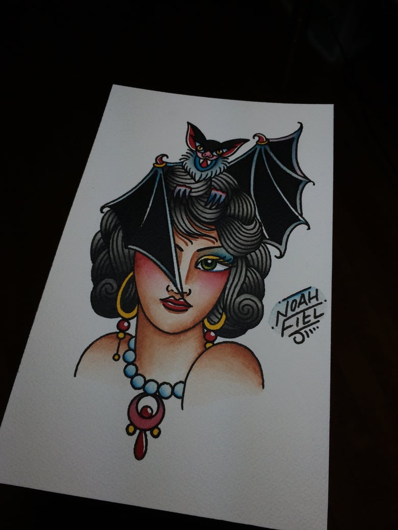 Image of Bat lady