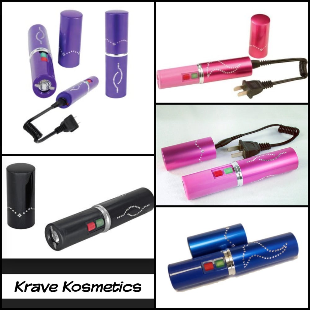 Image of Bejeweled Stun Gun & Flash Light - 4,500,000 Volts