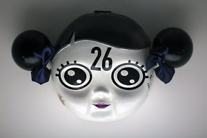 Image of Collectible Signed Mask from The Birthday Massacre "Looking Glass" Video