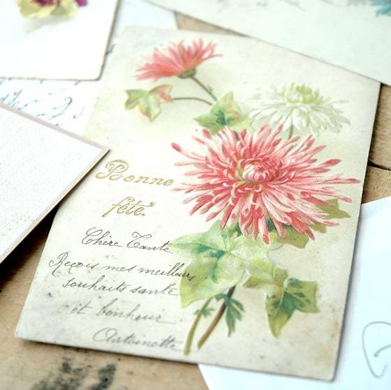 Image of FRENCH VINTAGE POSTCARD