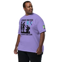 Image 2 of PTSD Stronger Unisex heavyweight t-shirt