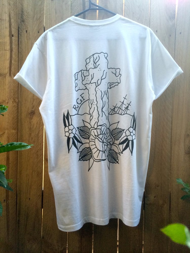 Image of Rock Of Ages shirt (white)