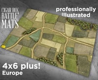 Image 1 of Europe Gaming Battle Mat --  4'x6' plus  -- #102