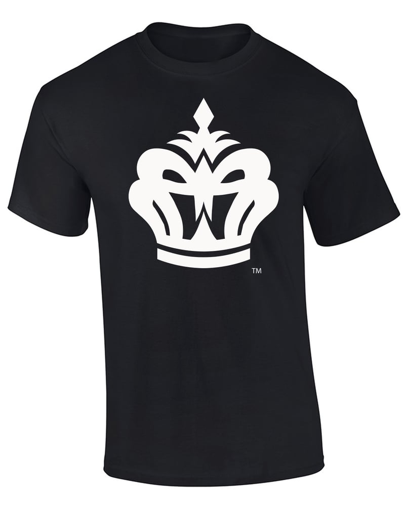 Image of Crown Logo T-shirt in Black