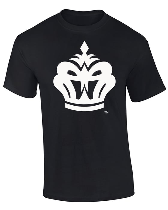 Image of Crown Logo T-shirt in Black