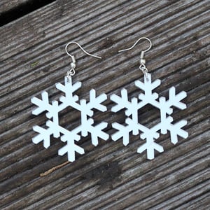 Image of Snowflake Earrings - Pre-Order