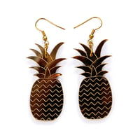 Image 1 of Pineapple Earrings - PRE-ORDER 