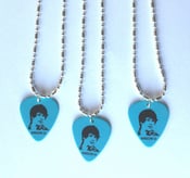 Image of Anson Li Guitar Pick Necklace (Blue)
