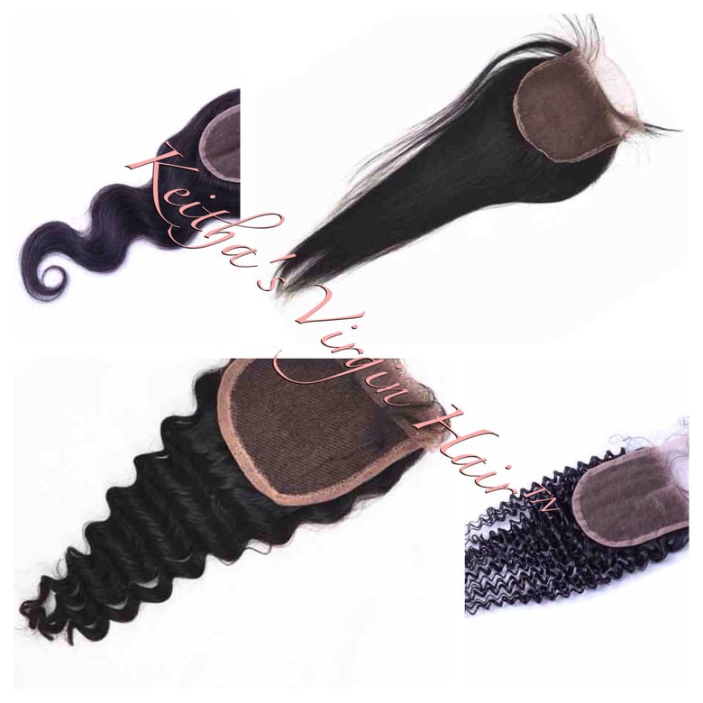 Image of Lace Closures  Freestlye ,2 way and 3way