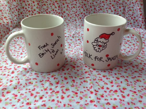 Image of Personalised Santa Mug