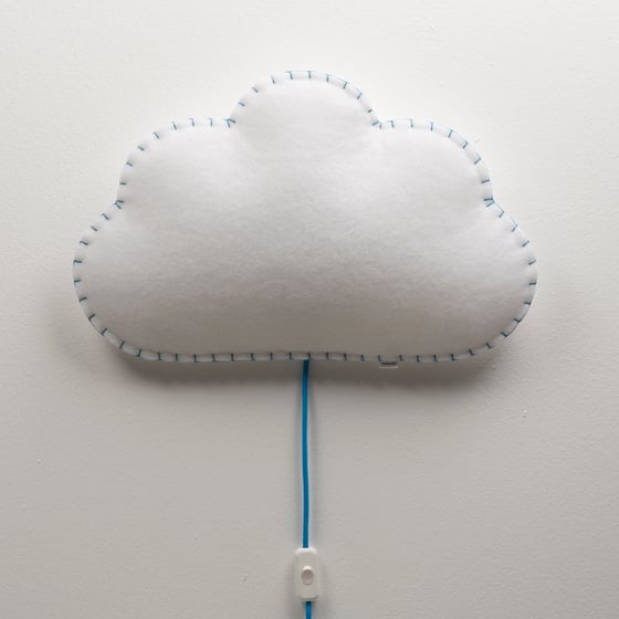 Image of Lámpara infantil de pared "SOFTLIGHT-NUBE"