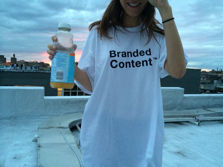Image of Branded Content™ Tee - WHITE