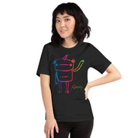 Image 1 of Katchy (rainbow) Unisex t-shirt