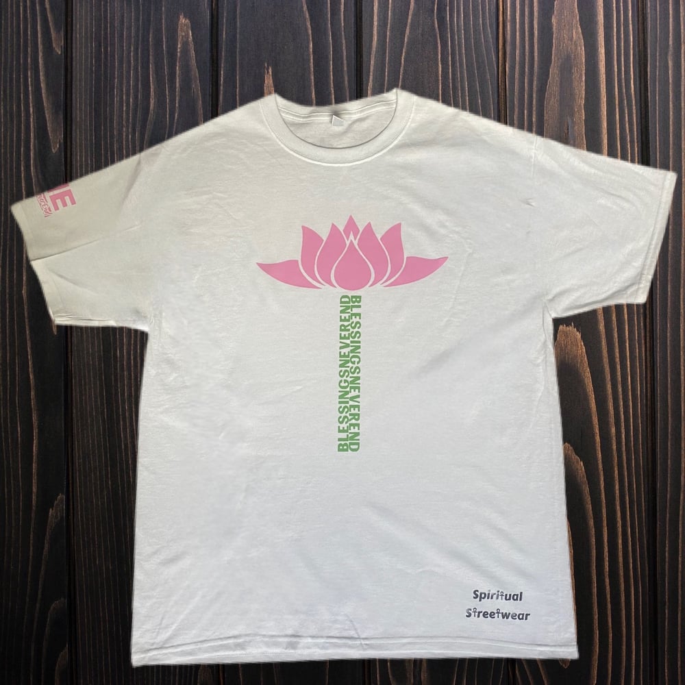 BNE Lotus Flower Tee (white)