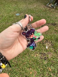 Image 9 of Alien Stage Bunny Couples Keychain 2.5 Inches