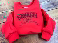 Youth + Toddler Embroidered Sweatshirt