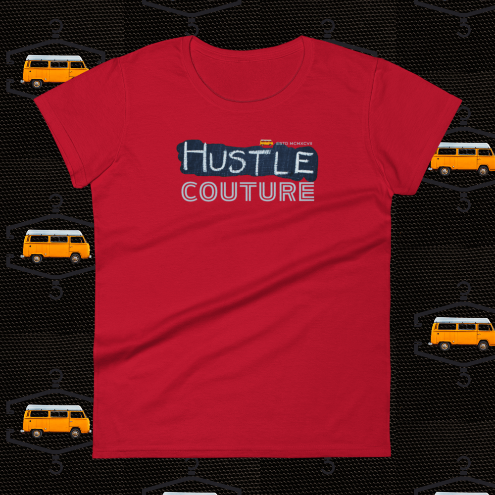 HUSTLE COUTURE WOMEN'S PREMIUM TSHIRT