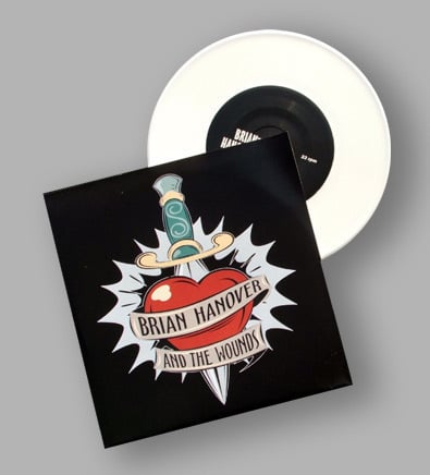Image of Brian Hanover and the Wounds 7"