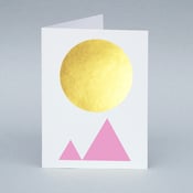 Image of Winter Sun/Mountain card