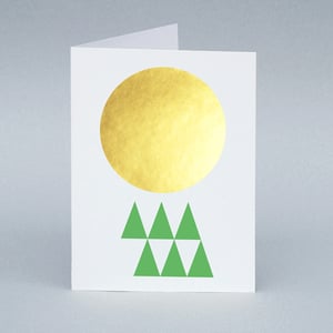 Image of Winter Sun/Forest card