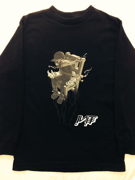 Image of Init Long Sleeve "Electric Chair" Tee