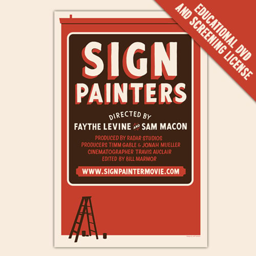 Sign Painters DVD (Universities, Colleges and Institutions) / Sign Painters