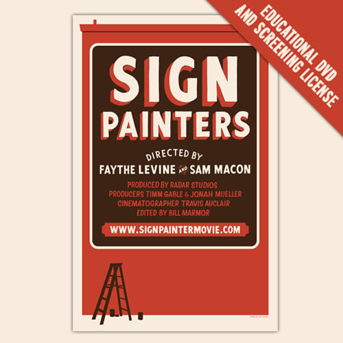 Image of Sign Painters DVD (Universities, Colleges and Institutions)