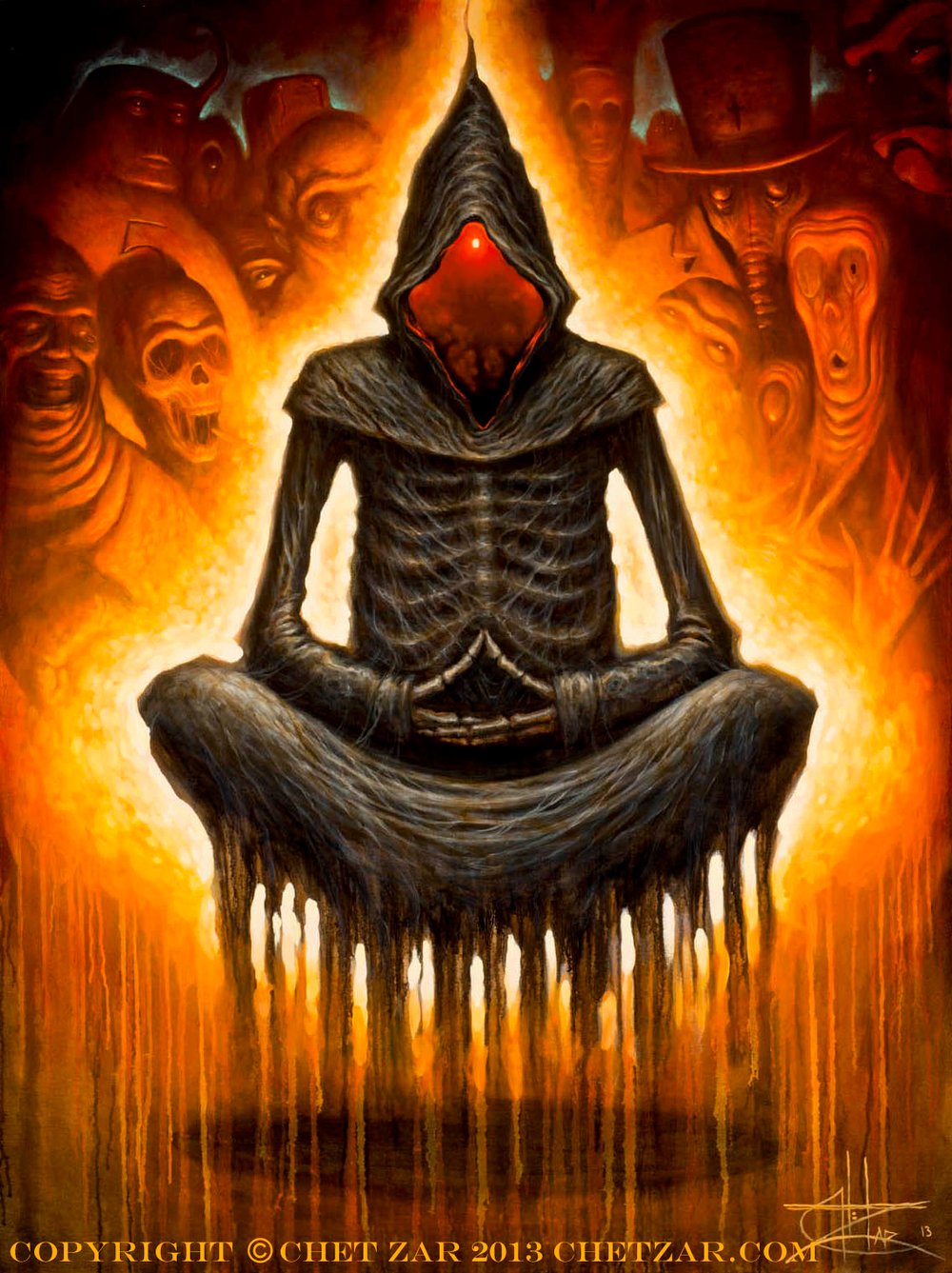 "Ego Death" Limited Edition Canvas Giclee- 24x30