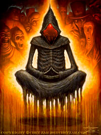 Image 1 of "Ego Death" Limited Edition Canvas Giclee- 24x30