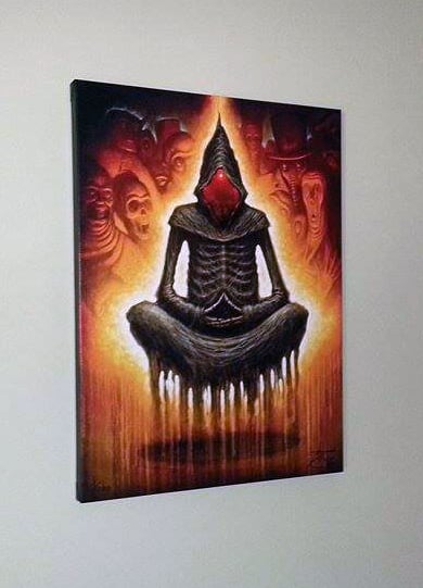 "Ego Death" Limited Edition Canvas Giclee- 24x30