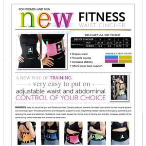 Image of WRAP-N-SNAP WORKOUT CINCHER