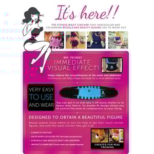 Image of WRAP-N-SNAP WORKOUT CINCHER