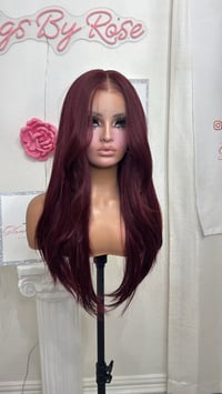 Image 7 of Burgundy blowout luxury (ready to ship) 
