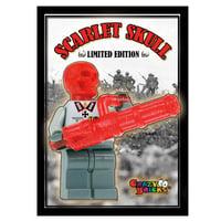Image 1 of Scarlet Skull Custom Minifig - ON SALE!
