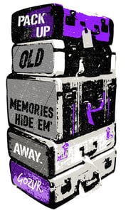 Image of 'Pack Up Old Memories' unisex tee