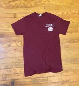 Image of "Bottom Of The Ocean" Maroon Tee