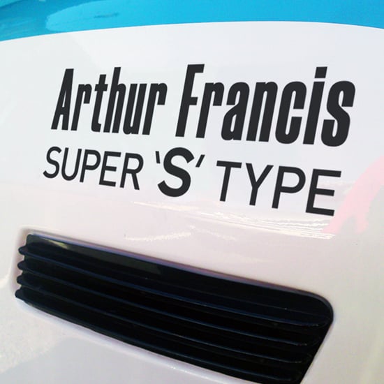 Image of AF Super S Type Decals