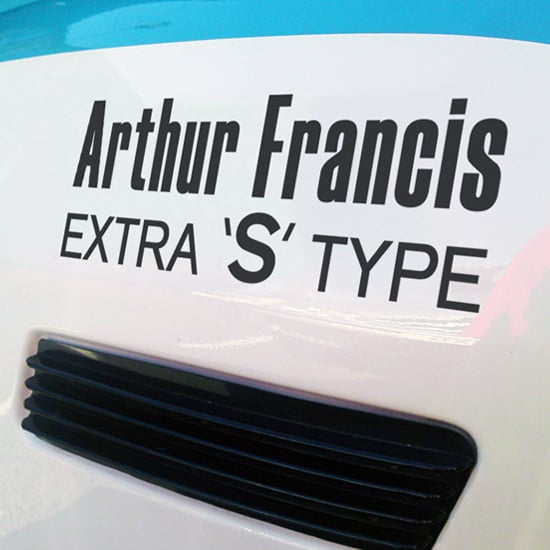 Image of AF Extra S Type Decals