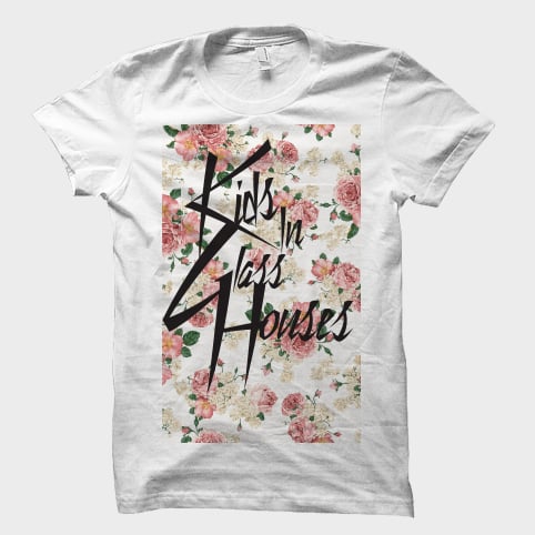 Image of FLORAL T SHIRT.