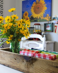 Image 3 of Sunny Day Sunflowers Canvas Wrap