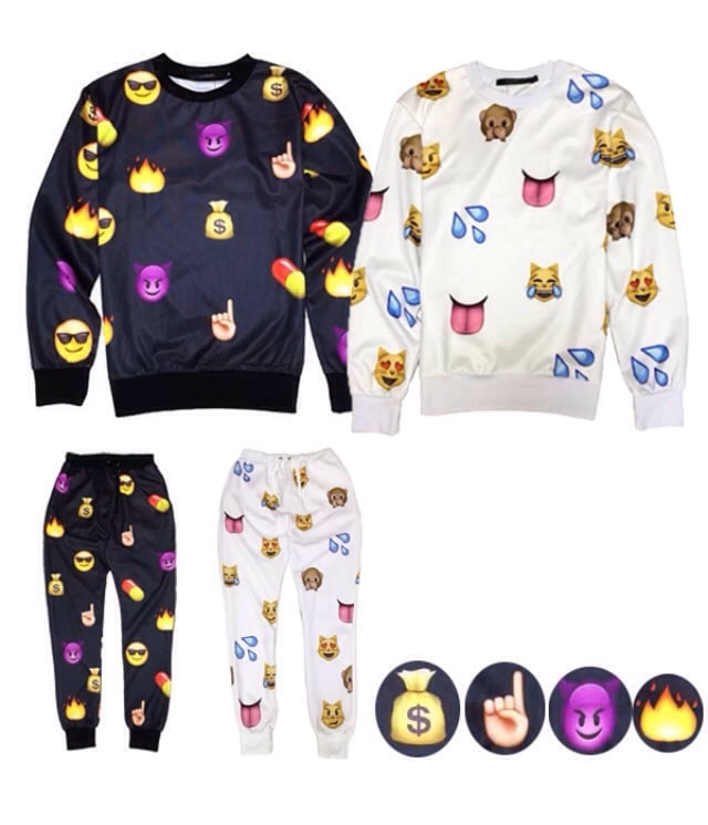 emoji joggers