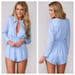 Image of Long Sleeve Cut Out Front Romper