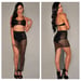 Image of Fishnet Skirt and Top Set