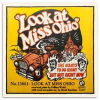 Image 1 of Look At Miss Ohio - Official Acony Records Gillian Welch Songprint