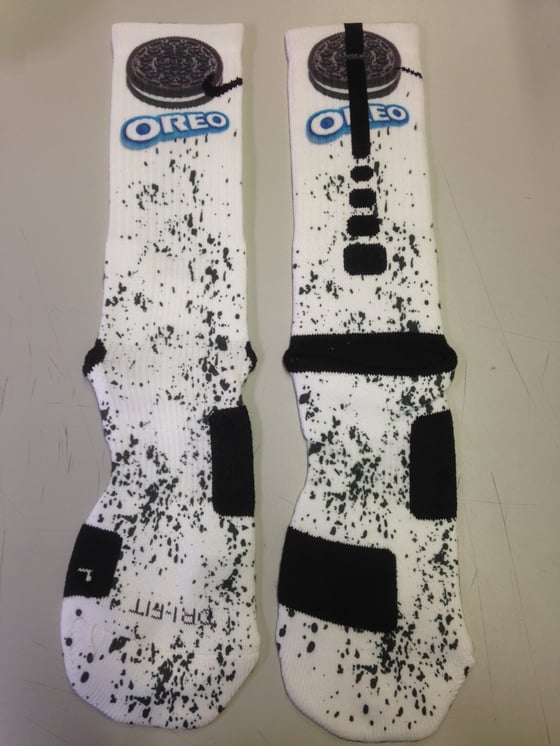 Image of Oreo Nike Elite Socks