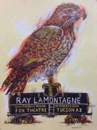 Ray LaMontagne Tucson poster