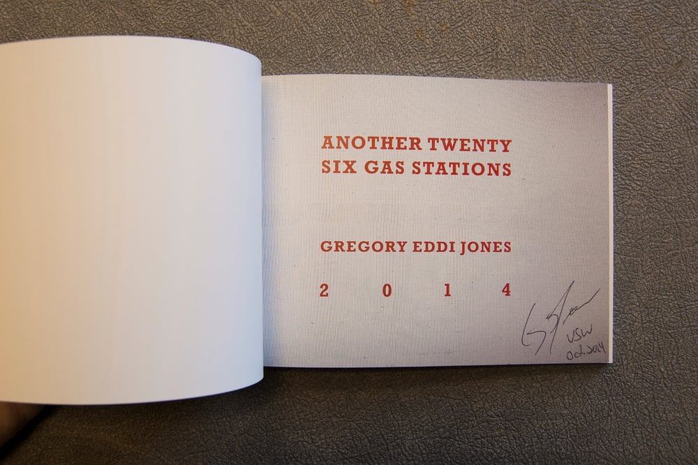Another Twenty-Six Gas Stations - Gregory Eddi Jones