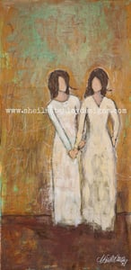 Image of "Double Portion" mixed media original