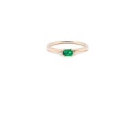 Image 2 of Mini Sparkling Emerald Ring